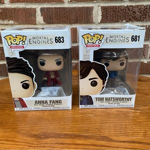 Funko POP Mortal Engines BUNDLE Tom Natsworthy & Anna Fang 681/683